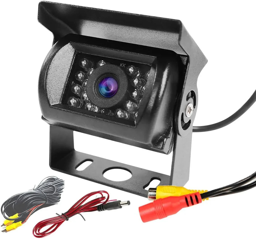 Car Rear View Reverse Backup Camera with 18  Night Vision, Waterproof  Parking Backup Camera for Bus Truck