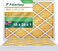 Filterbuy 18x24x1  11 Pleated   Furnace Air Filters (4-Pack)
