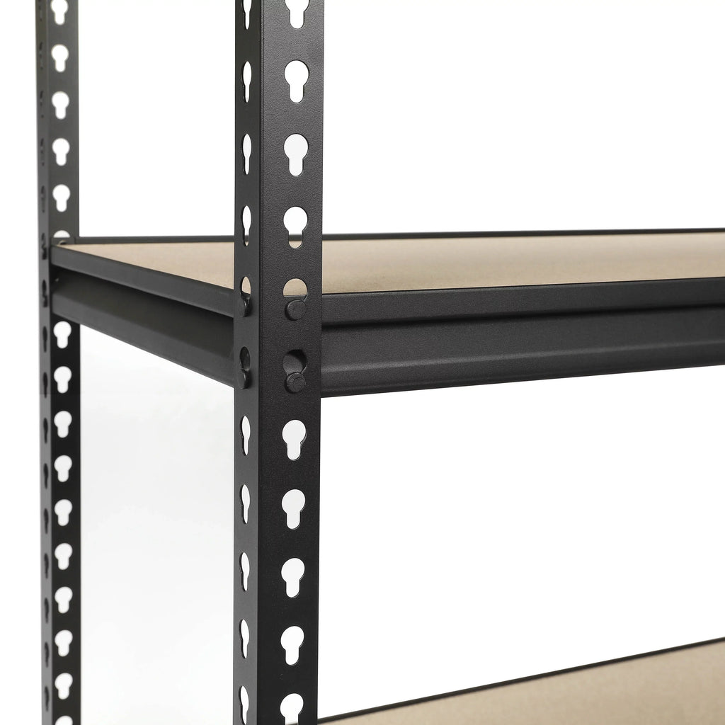 48-inch 5-Tier Freestanding Shelf with Particle Board Shelves, 800 lb. Capacity, Adult