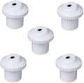 Pool Spa  Directional Hydrostream Jet Insider Fitting With 1/2-Inch Opening Eyeball And 1-1/2 Inch Slip Replace Hayward Hydrostream  Fitting (5 Pack)