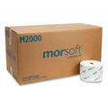 1 ,Morcon Tissue Small Core Bath Tissue, Septic Safe, 1-Ply, White, 2,000 Sheets/Roll, 24 Rolls/Carton ()