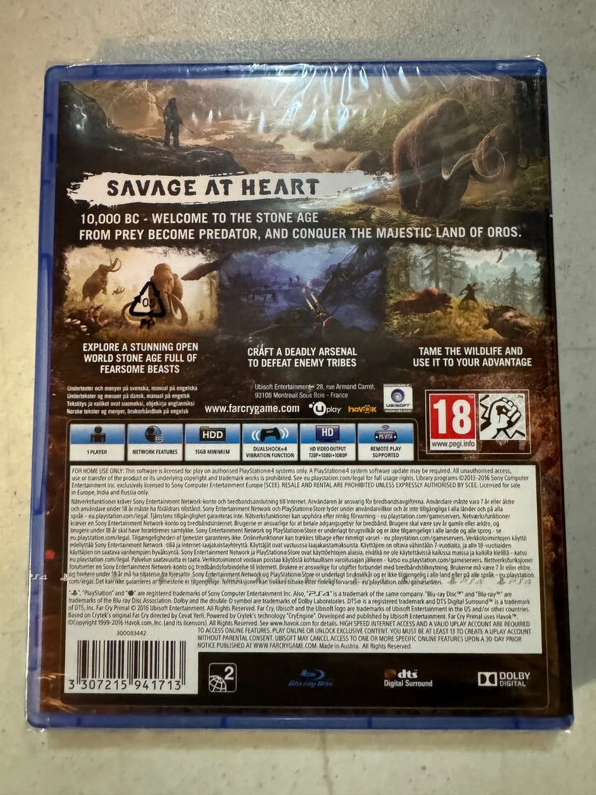 Brand New Factory Sealed Far Cry Primal