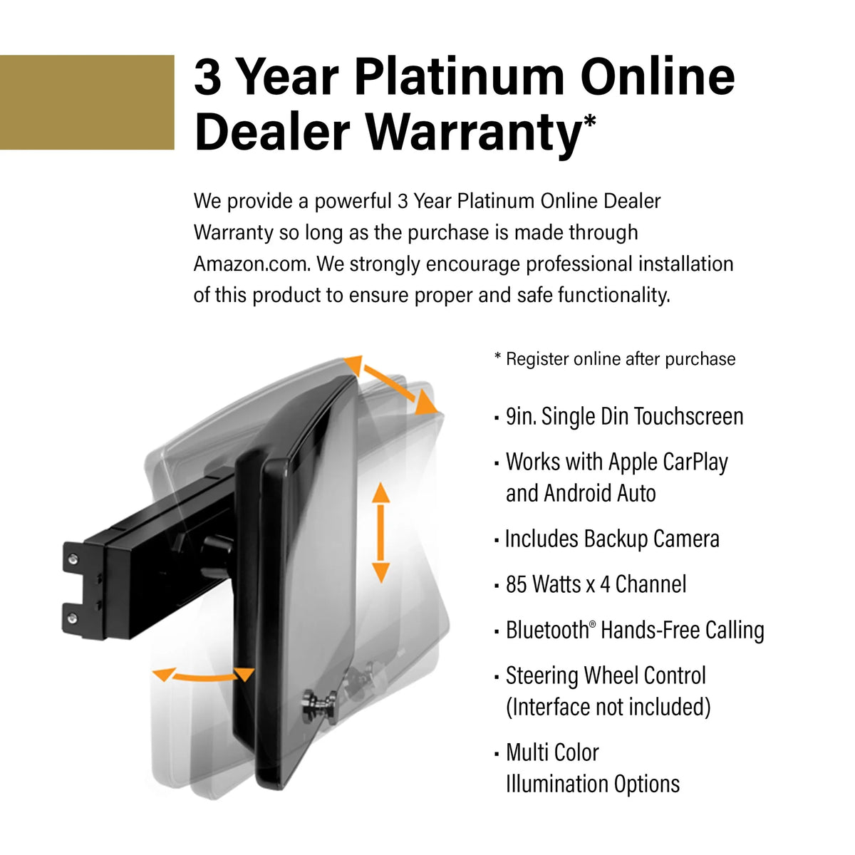 Restored Premium Sound Storm Laboratories  Car Audio Stereo System (Refurbished)