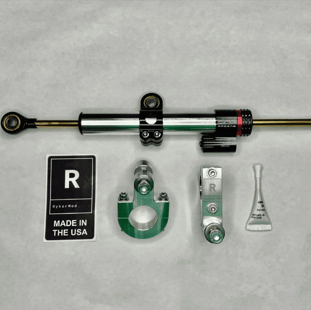 RykerMod Steering Stabilizer Damper Kit w/ Racing For Can-Am Ryker 600 / 900