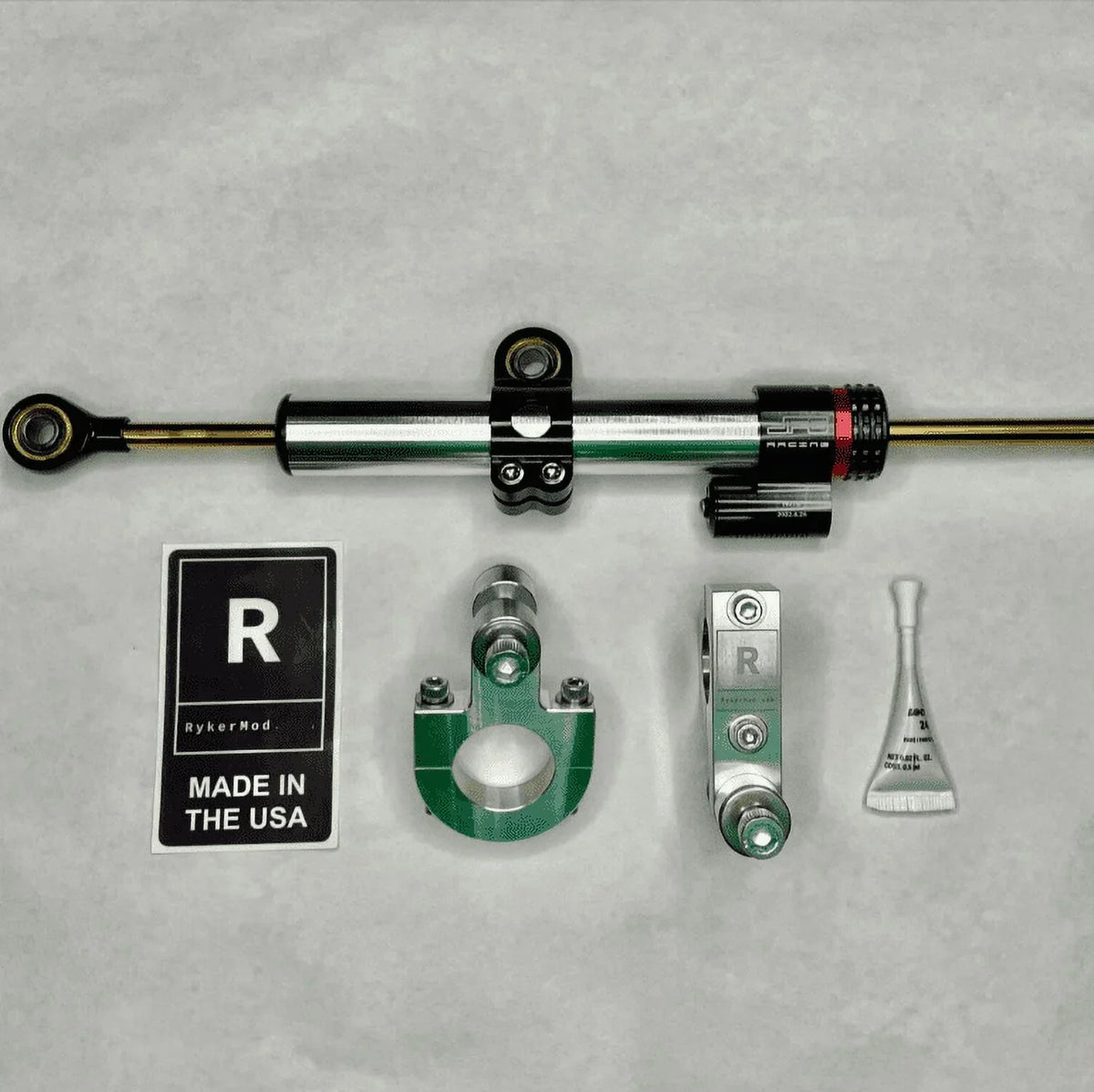 RykerMod Steering Stabilizer Damper Kit w/ Racing For Can-Am Ryker 600 / 900