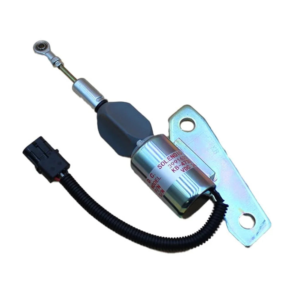RAParts -4959 One Fuel Shutoff Solenoid Fits Hyundai Excavator -5 -7 335-7