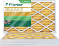Filterbuy 20x32x1  11 Pleated   Furnace Air Filters (5-Pack)