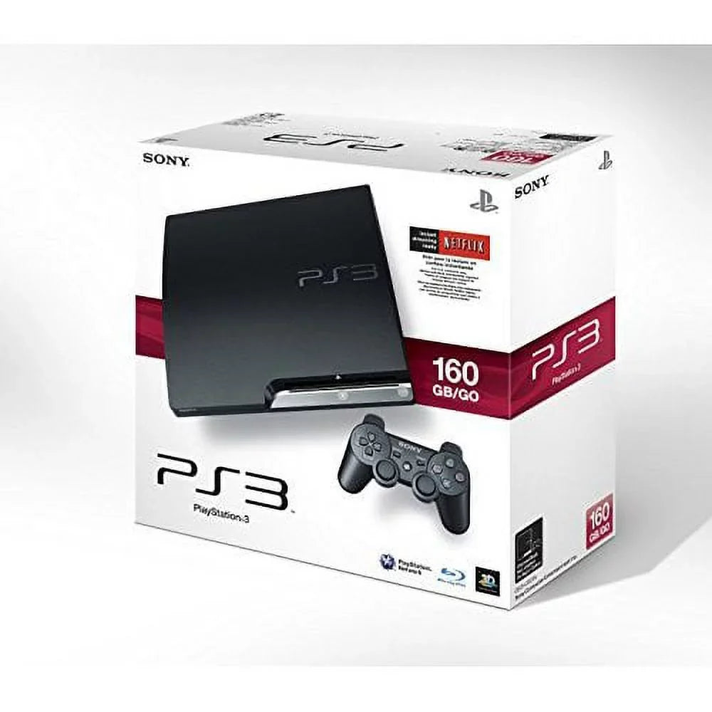 Restored Sony PlayStation  Slim 160GB Console (Refurbished)