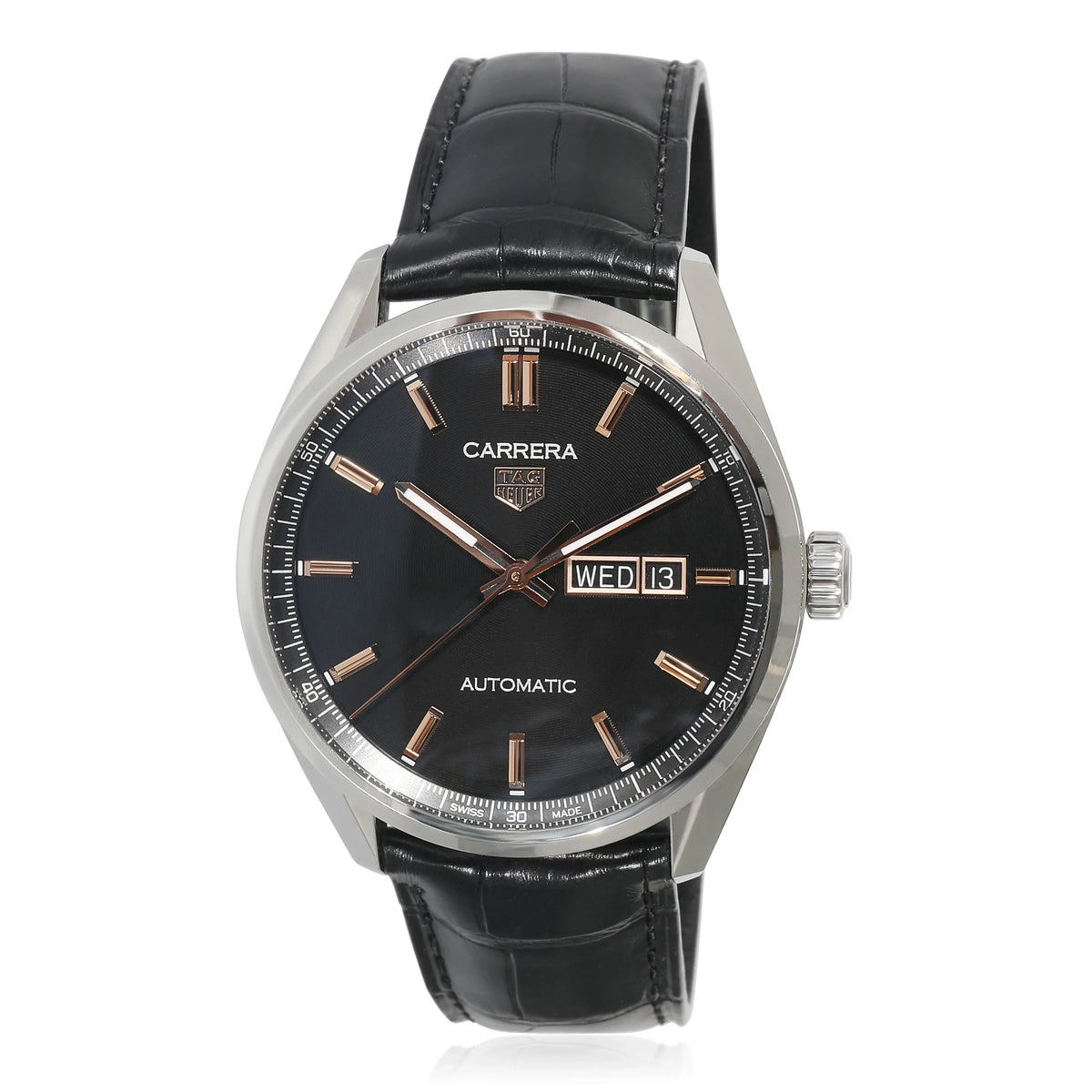 Tag Heuer Carrera . Men's Watch in  Stainless Steel Pre-Owned