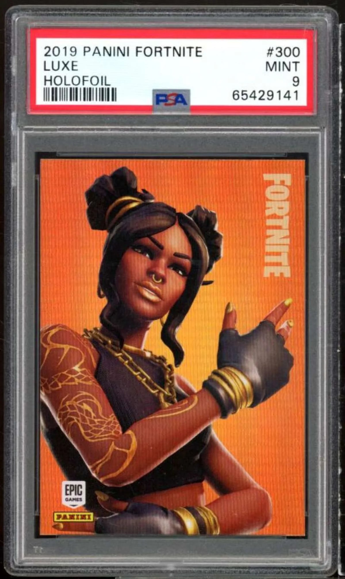 Luxe Holofoil Card 2019 Panini Fortnite  #300  9