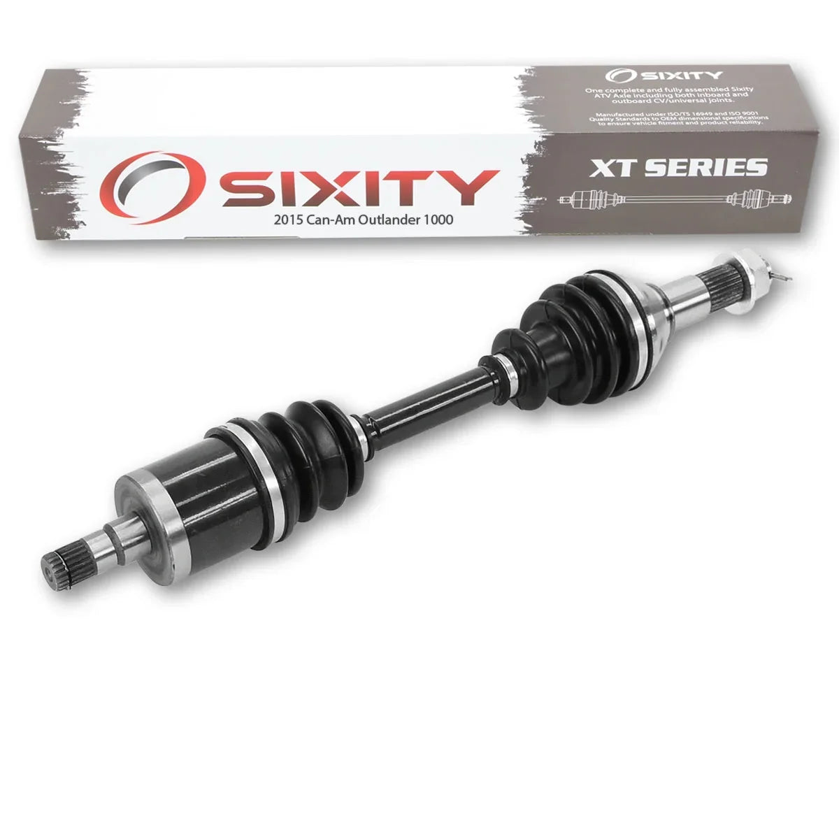 Sixity  Front Left Axle suitable with Can-Am Outlander 1000 2015 -  4X4