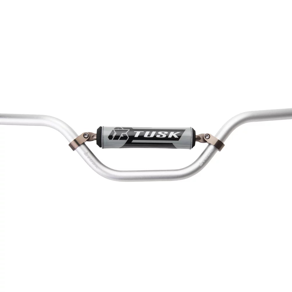 Tusk -10 Aluminum 7/8" Handlebar  Mini Bend Silver For   1997-2000