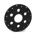 Racing  Sprint Hub to Brake Rotor Adapter with 42 in. Spline, Black Anodize