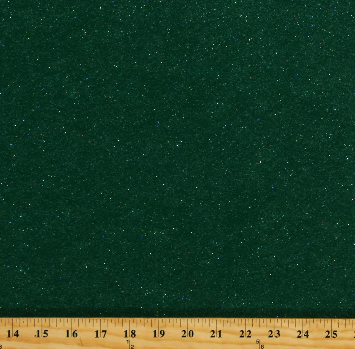 Glitter Felt Green Christmas Tree Sparkly Shimmer Single-Faced 72" Wide / Fabric By The Yard (.36)