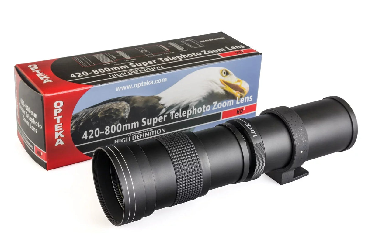 420mm-1600mm f8.3  Telephoto Lens Bundle for Canon  7D 6D 5D Mark   2 3