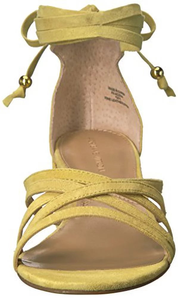 Footwear Women's Alesia Heeled Sandal, Yellow, 7.5