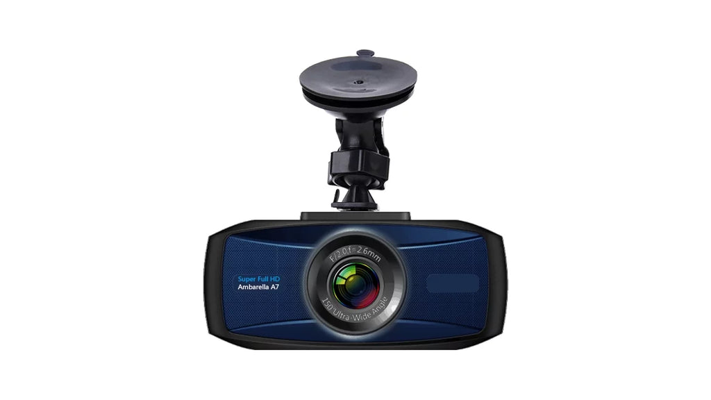 Eyelog Super  1296P Car Dash Camera  - 150 Degree Wide Angle -  Ambarella with Suction Cup,  Car Charger, and User Manual