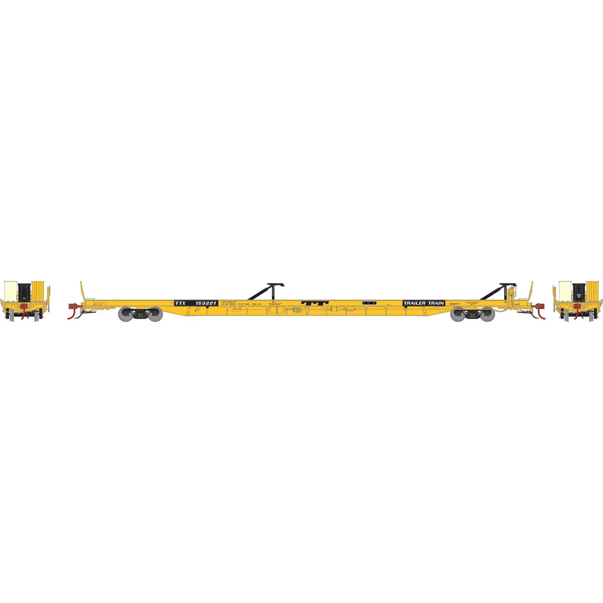 Athearn   Trailer /Yellow #153221   Vehicles