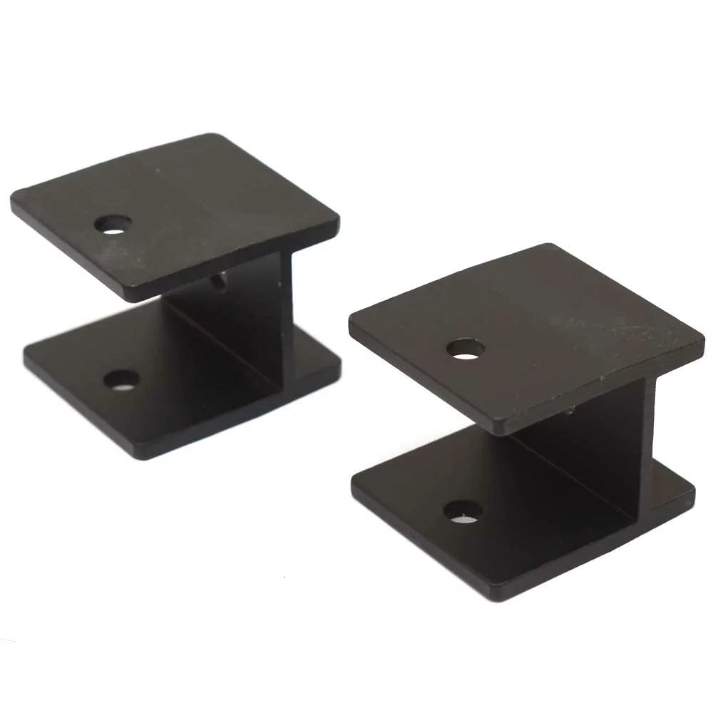 Misty Harbor Boat Bimini -Brackets 99-001523B | Aluminum Black (Pair)