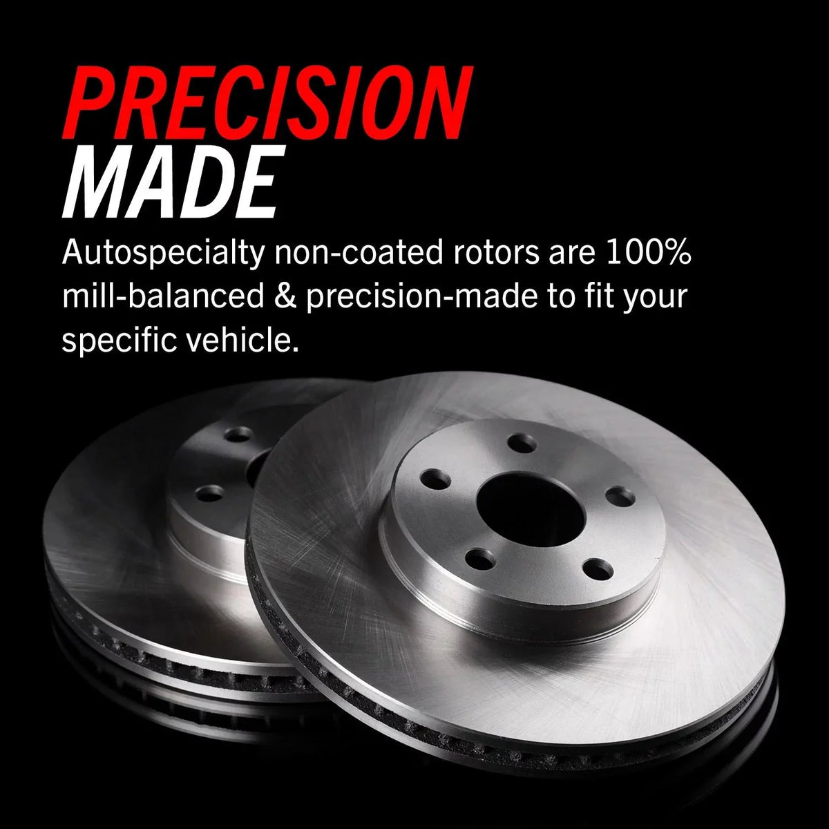 Power Stop Rear Stock Replacement Brake Pad and Rotor Kit  Fits 2019 Infiniti