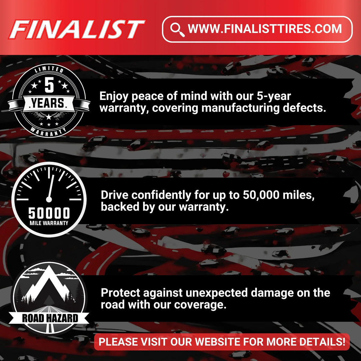 Finalist Terreno / /85R16 10 Ply 120R Load Range   Light Truck All Season All Terrain Tire 235/85/16 (Tire Only)