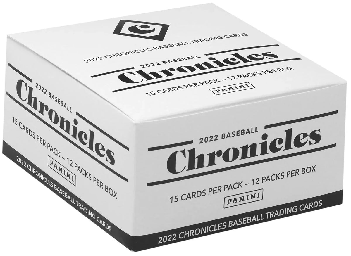 Panini 2022 Chronicles Baseball Trading Card   Box (12 Packs)