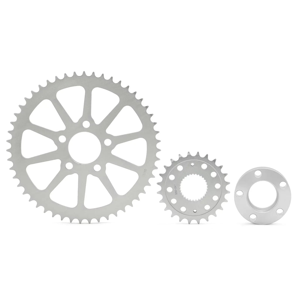 Drive Front Rear Sprocket Conversion Kit for Harley Dyna