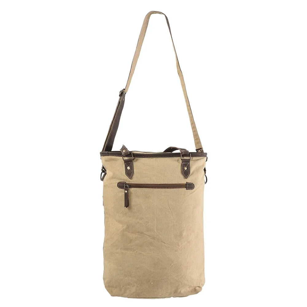 Hand Tooled Upcycled Wool Upcycled Canvas Hair-on Genuine Leather women bag western handbag purse