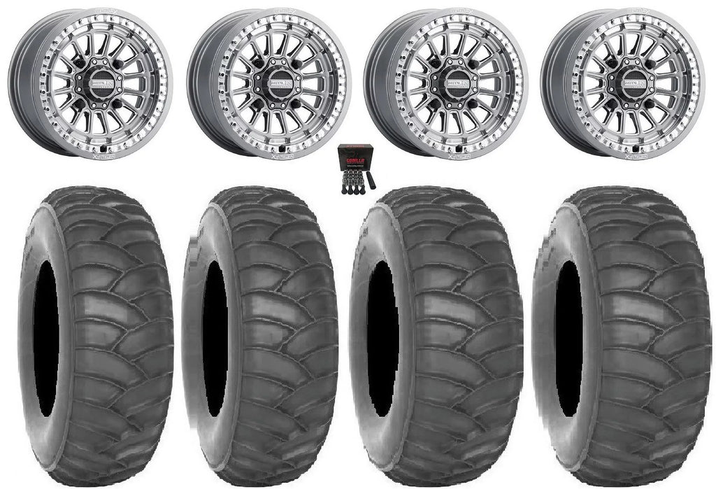 MetalFX Delta Bdlk  15x7/15x10 Wheels Gm 35"  Tires Polaris   1000 /   / Ranger  900/1000