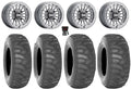 MetalFX Delta Bdlk  15x7/15x10 Wheels Gm 35"  Tires Polaris   1000 /   / Ranger  900/1000
