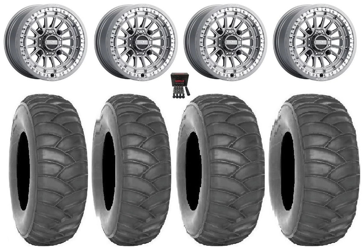 MetalFX Delta Bdlk  15x7/15x10 Wheels Gm 35"  Tires Polaris   1000 /   / Ranger  900/1000