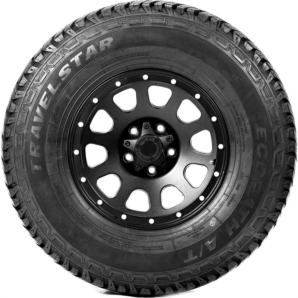 Set of 4 () Travelstar Ecopath /  245/75R16 Load  10 Ply  All Terrain Tires Fits: 2015 Toyota Tacoma  Pro, 1995-2002 Chevrolet Tahoe