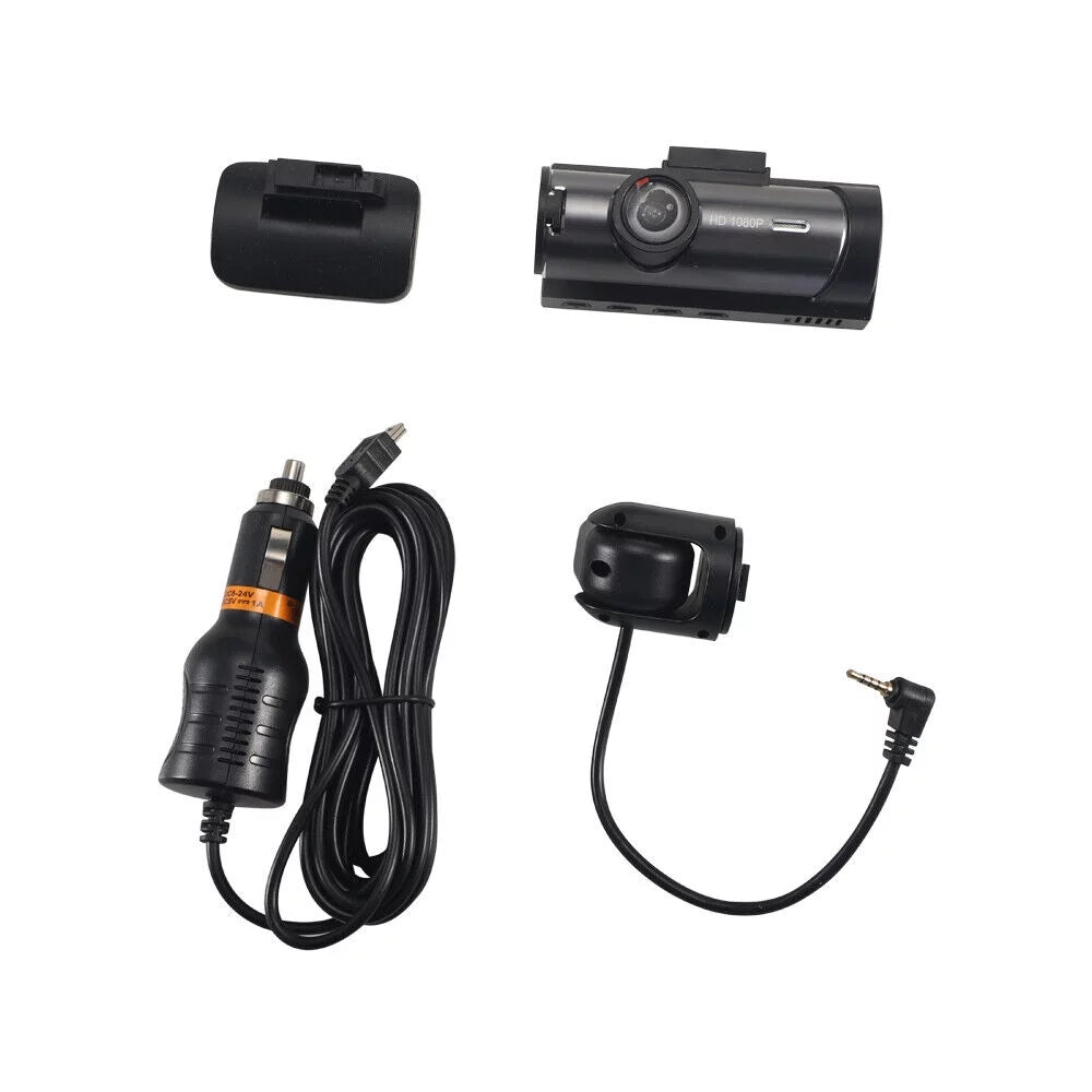 · Dash Cam - Ensure Your Road Safety with Dual Lens Front and Inside Recording