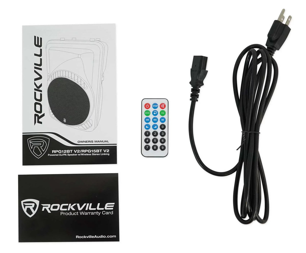 Rockville 15" Church Speaker Sound System w/ Headset Mic For Sermons, Speeches