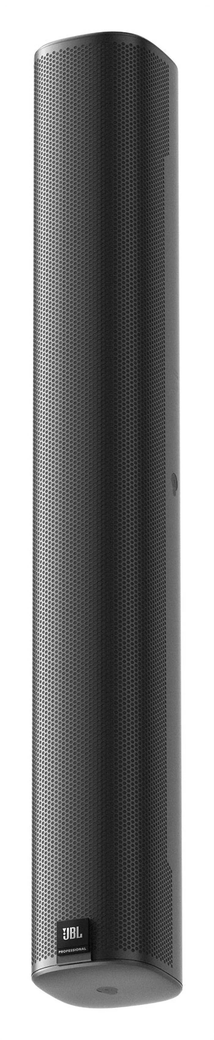(4)  - 24" Black 70V Commercial Column Wall Mount Array Speakers+Amp