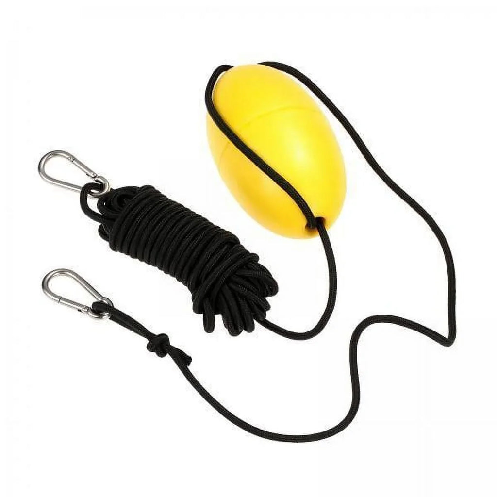 funtasica 5xDrift Anchor Rope / Anchor Buoy 9.1M Rope Length for Inflatable Boat Yellow