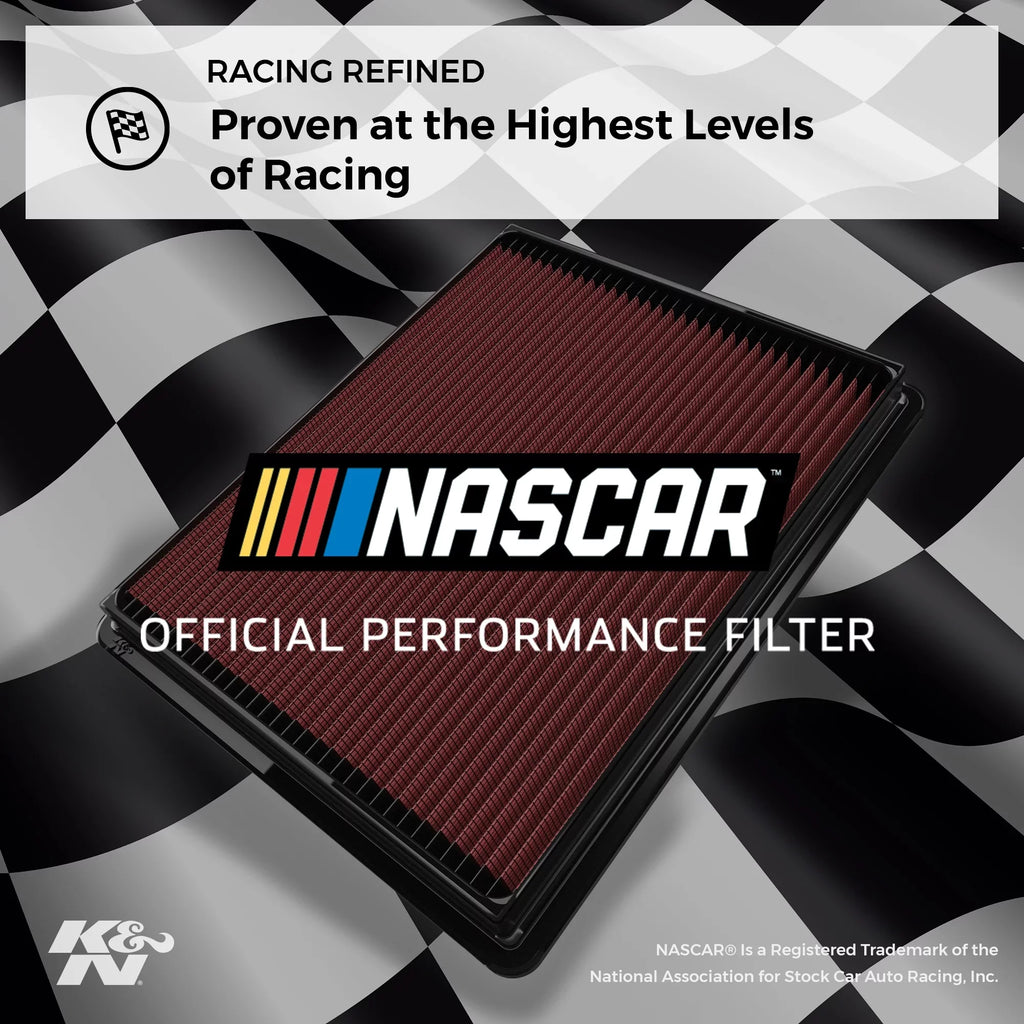 & Engine Air Filter: High Performance, Premium, Washable, Replacement Filter: 2010-2016  -, 33-2459