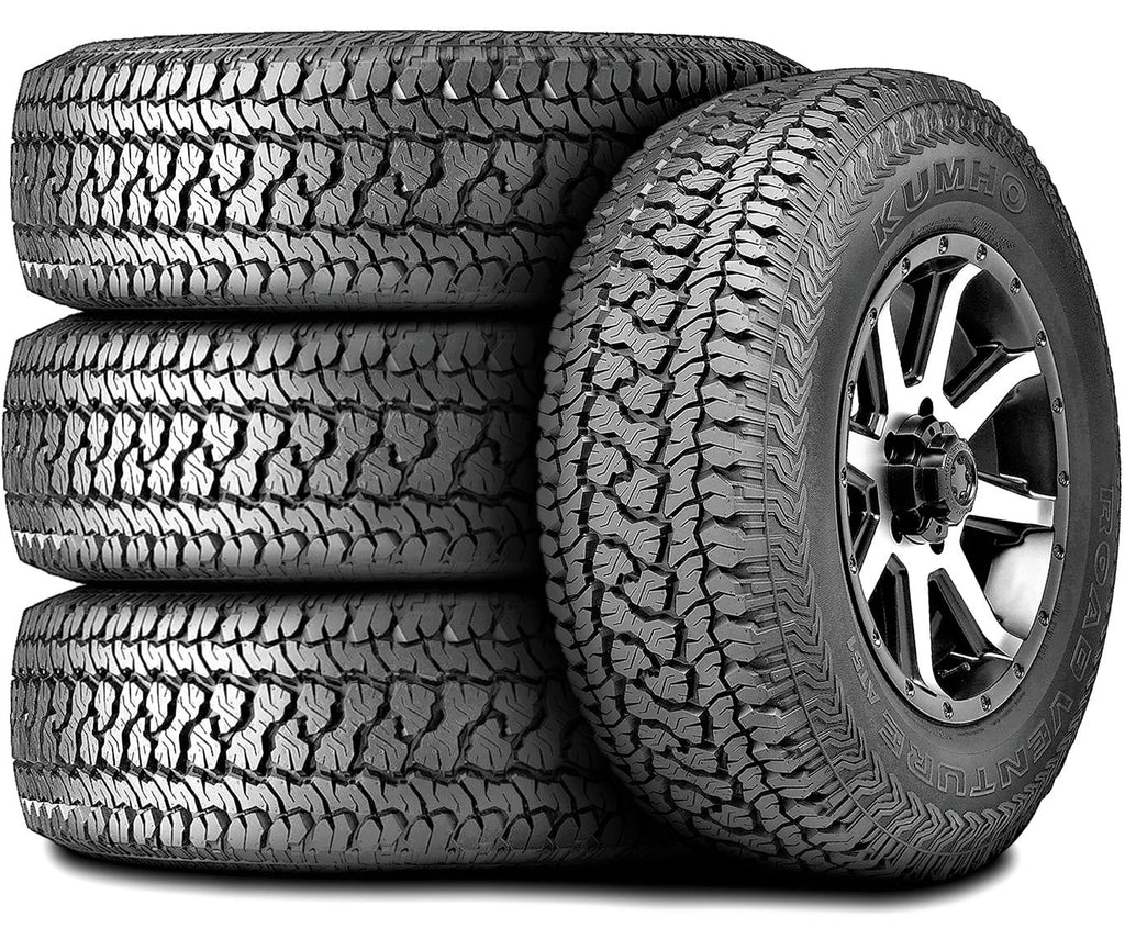 Set of 4 () Kumho Road Venture  235/70R16 104T / All Terrain Tires Fits: 2004-07 Honda Pilot -, 2013 Ford Explorer Sport