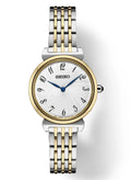 Seiko  Essential Two Tone Stainless Steel Arabic Dial Quartz Women's Watch