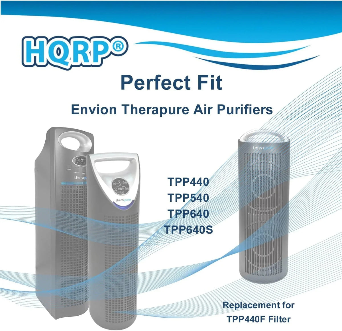 2-Pack  Filter Compatible with Envion Therapure      Air Purifier