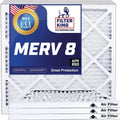 Filter King 36x9.5x1a Air Filter | 4- |  8  Pleated / Furnace Filters |    | Actual Size: 36 x 9.5 x .75"