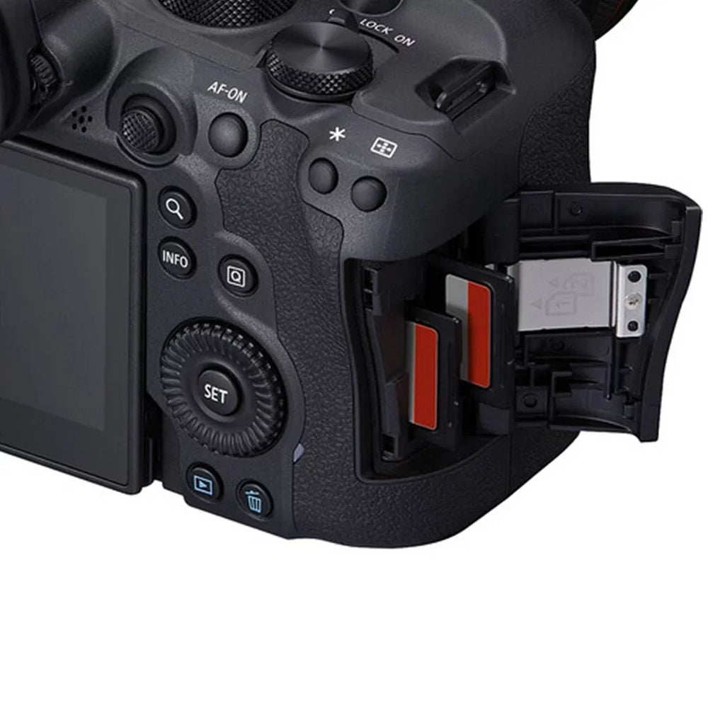 Canon   Mark  Mirrorless Camera with  24-105mm f/4-7.1   Lens + 2 Pack SanDisk 64GB Memory Card + ZeeTech Accessory Bundle