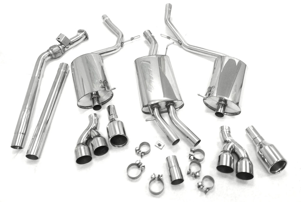 / Catback Exhaust Fitment For 2005 to 2008 Audi  2.0L   Only By -