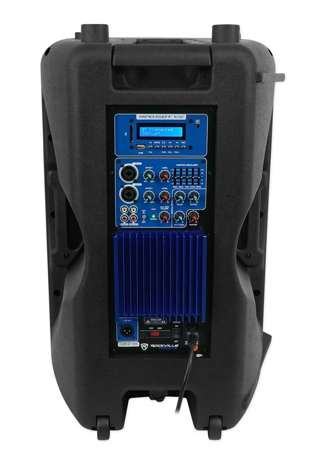 Rockville 15" Church Speaker Sound System w/ Headset Mic For Sermons, Speeches