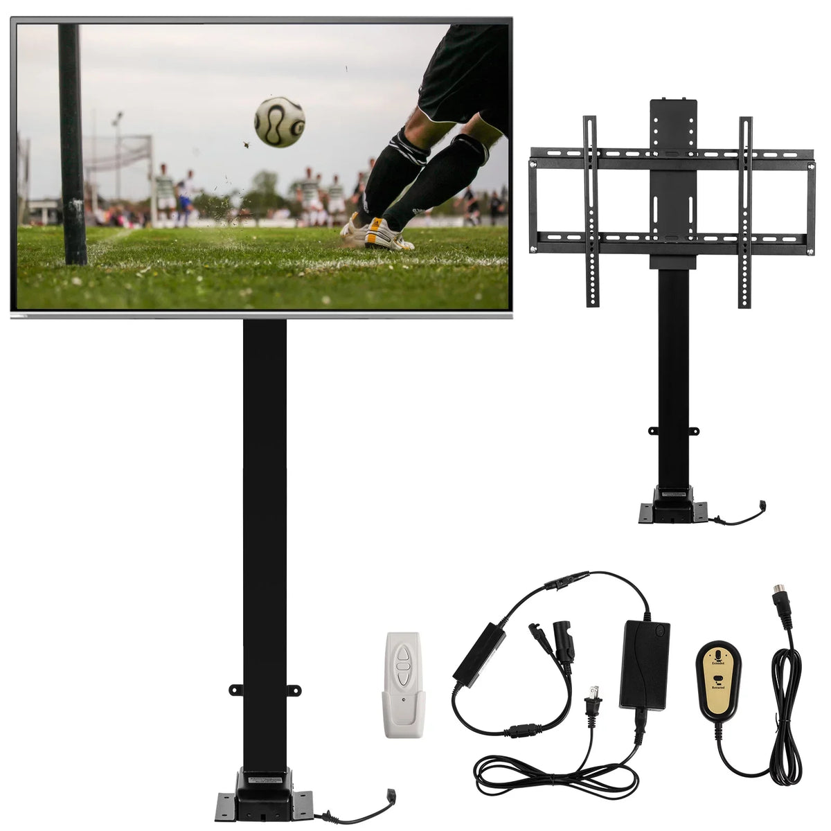 Lift Motor for 32” ~ 70” TVs Height Adjustable w/ Remote Controller New