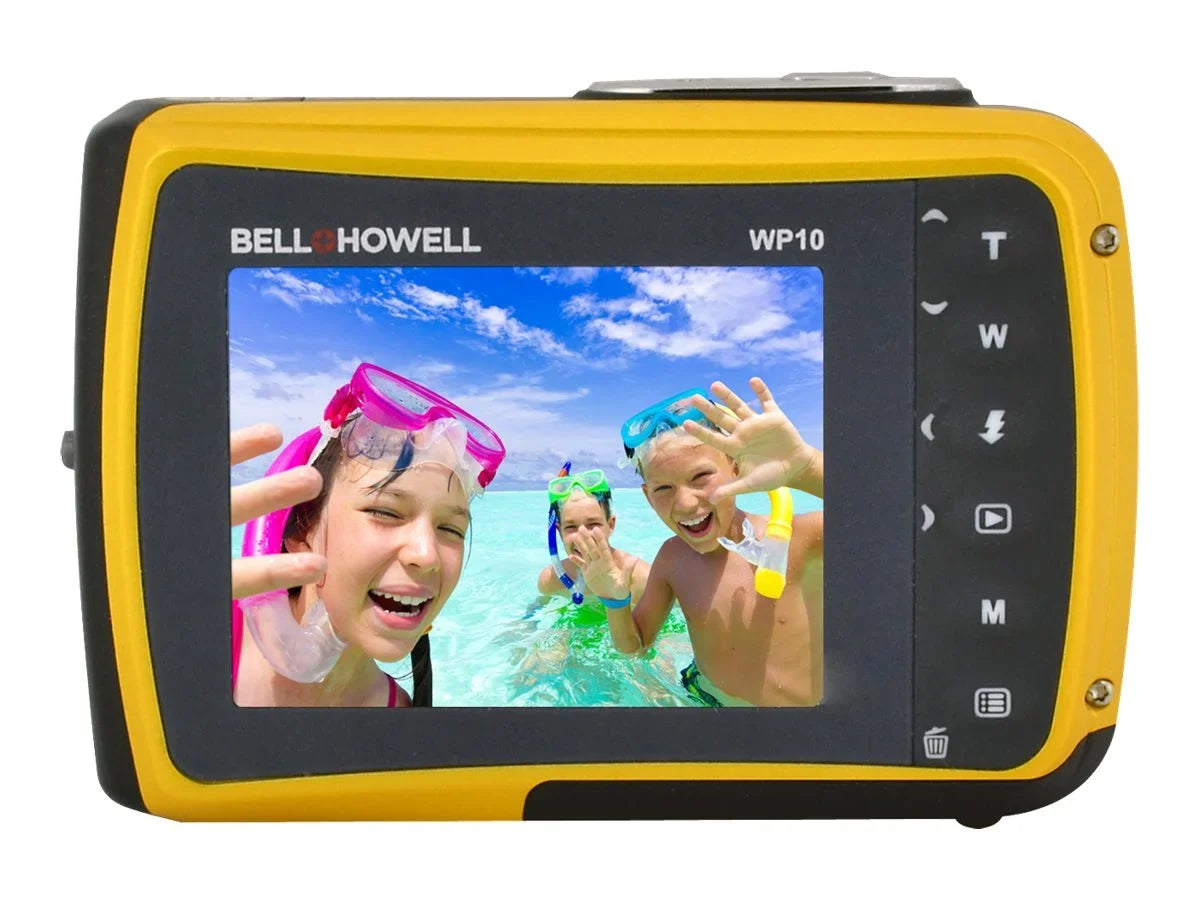 Bell + Howell  Splash - Digital camera - compact - 12.0  - underwater up to 9.8 ft - yellow