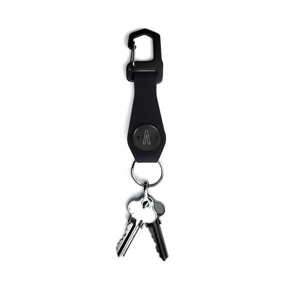 Boundary Supply --0701 . Key Clip Hypalon Keychain, Black - 420D Hypalon
