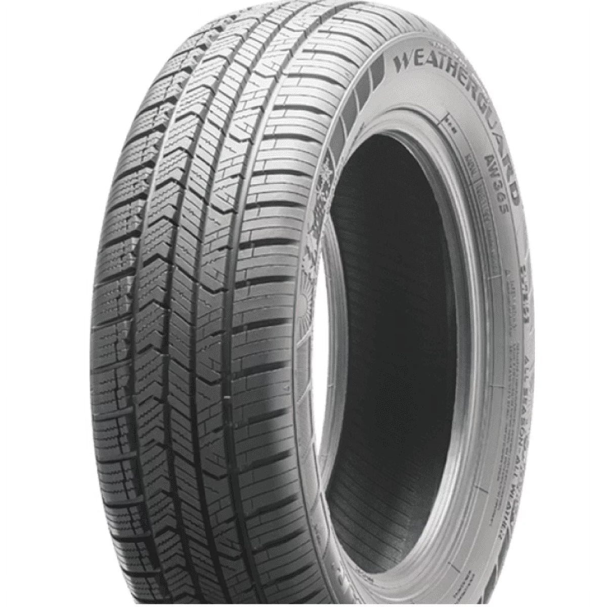 Milestar Weatherguard  All Weather /55R17 98H  Passenger Tire Fits: 2006 Nissan Altima , 2017 Volkswagen Passat Trendline+