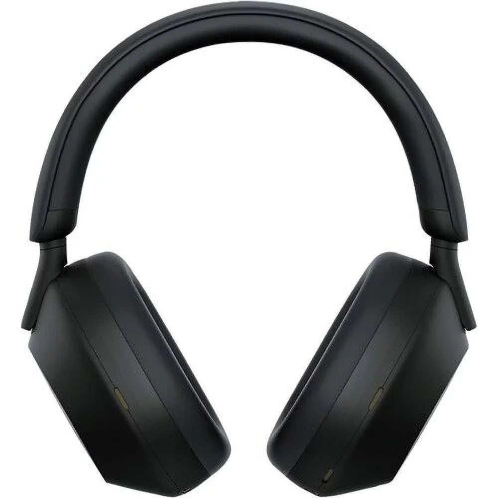 Sony -1000XM5 Wireless Industry Leading Noise Cancelling Headphones ( Black ), Crystal Clear Hands-Free Calling, Hi-Res Audio, and Alexa Voice Control + ZeeTech Microfiber Cleaning Cloth