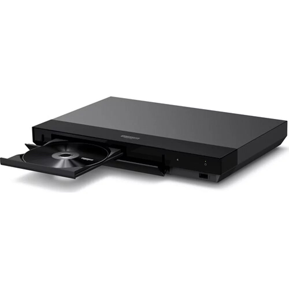 Sony -/  4K  Network Blu-ray Disc Player with Hi-Res Audio Bundle Includes 1 Year Extended Protection Plan and Lexar 64GB JumpDrive   2.0 Flash Drive Black